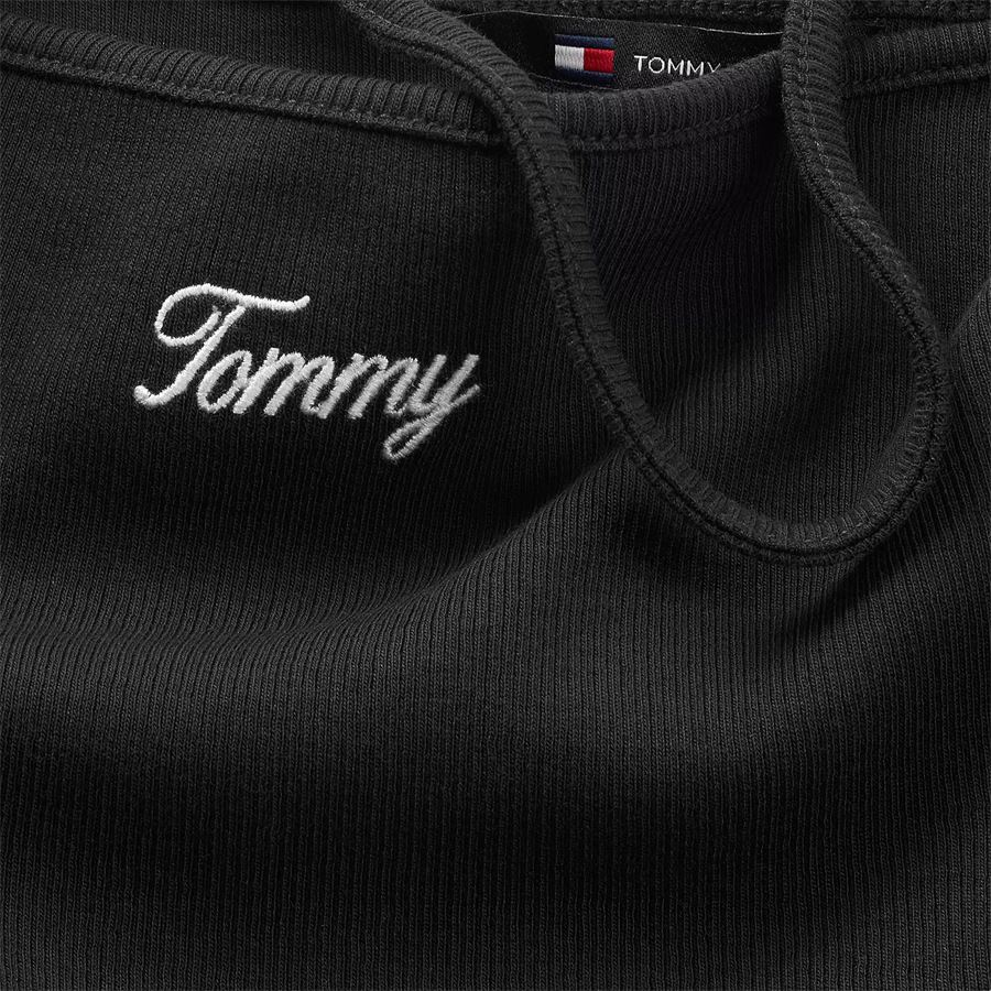 TJW CRP STRAP SCRIPT TOP Tommy Jeans | DW0DW17833BDS
